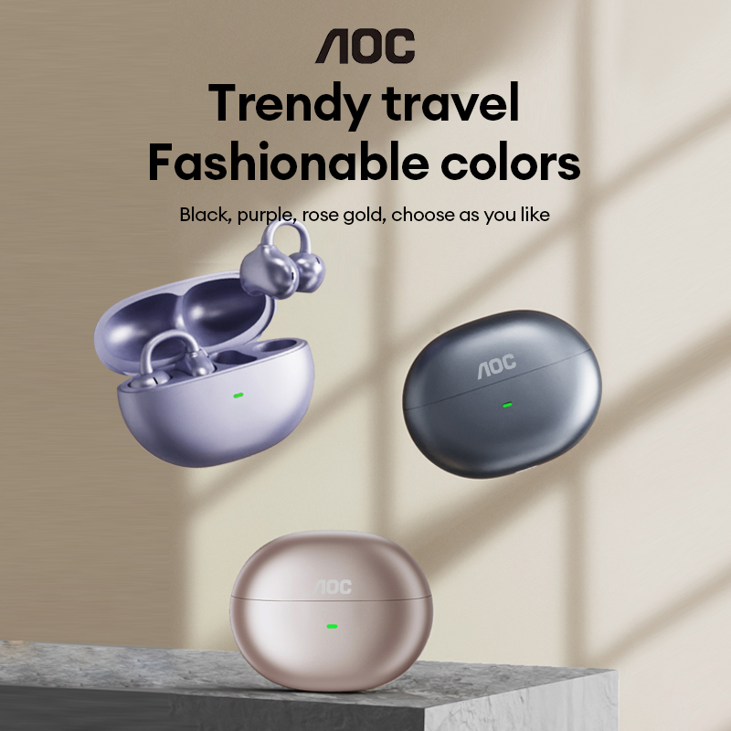 Bluetooth Speaker - AOC ACD2544 Wireless Bluetooth Ear Clip