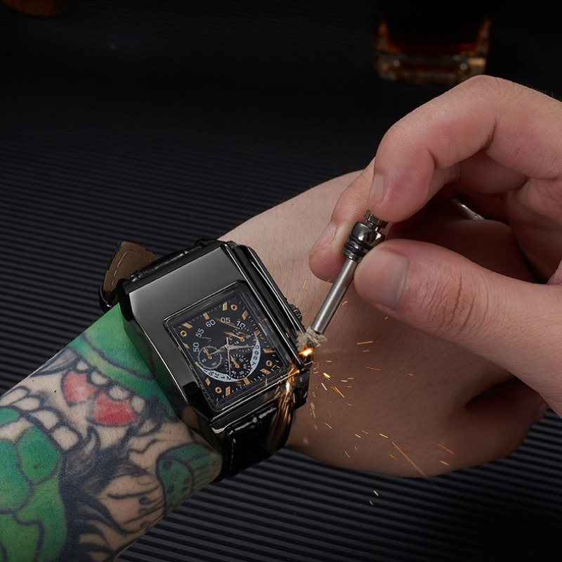 Metal Electronic Watch Lighter - Electronics Gadgets For Gift review and price