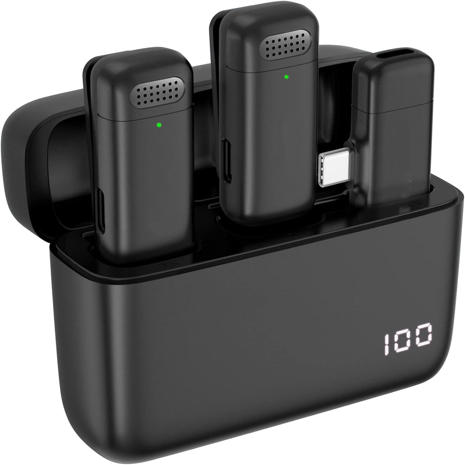 2 Pack Wireless Lapel Micropho - Wireless Charger review and price