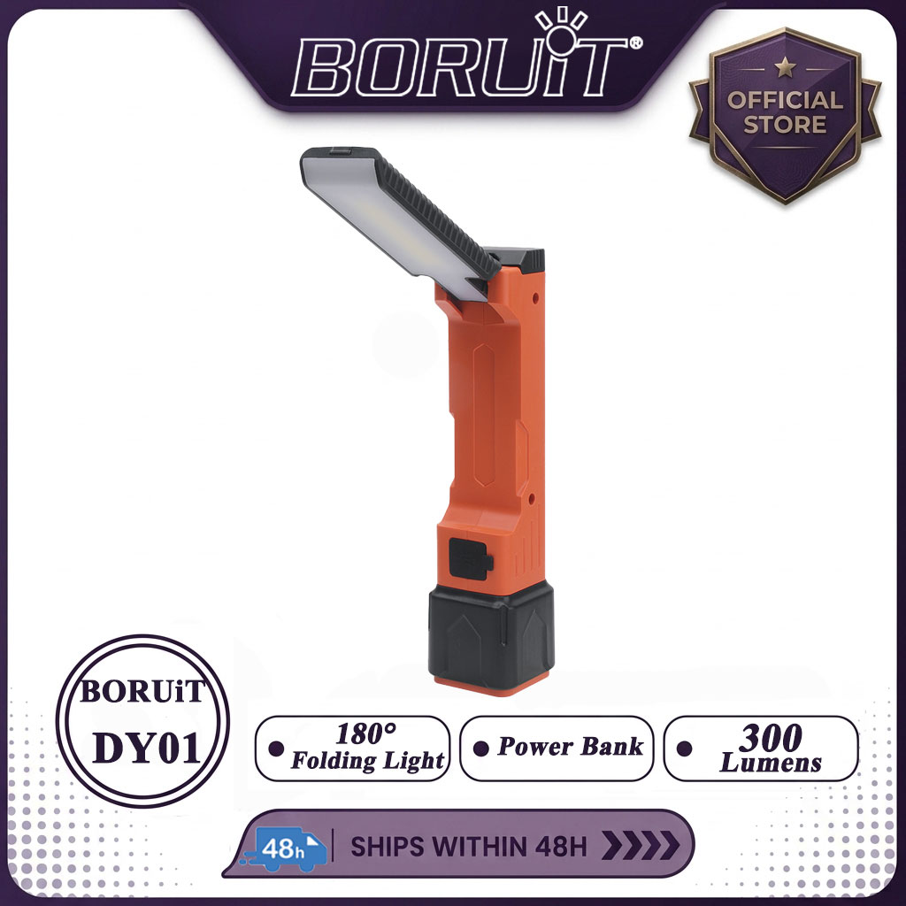BORUiT 300LM LED Work Light Zo - Power Bank review and price