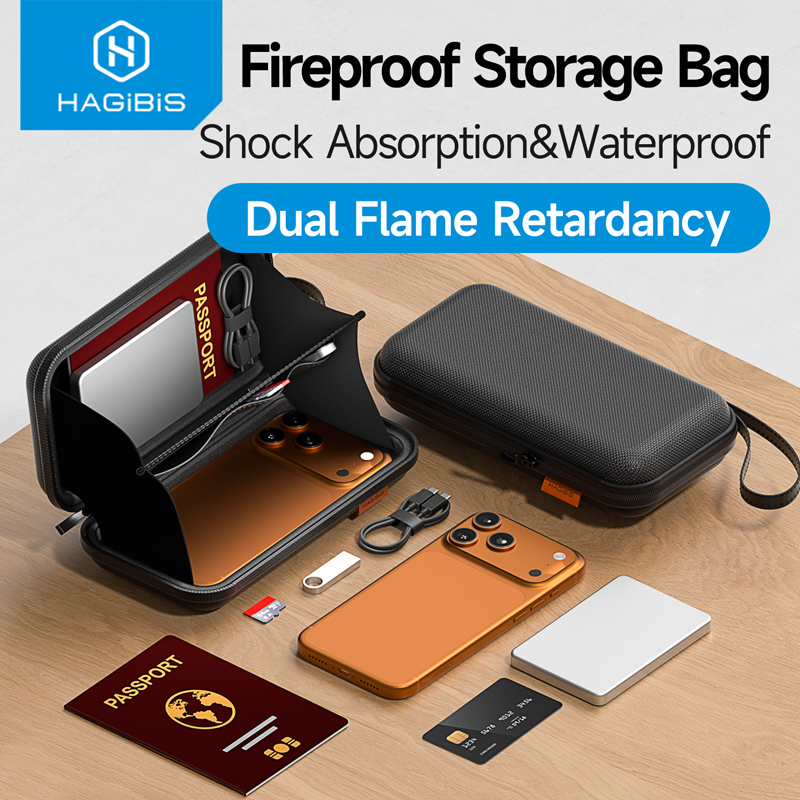 Hagibis Fireproof Storage Bag  - Power Bank review and price