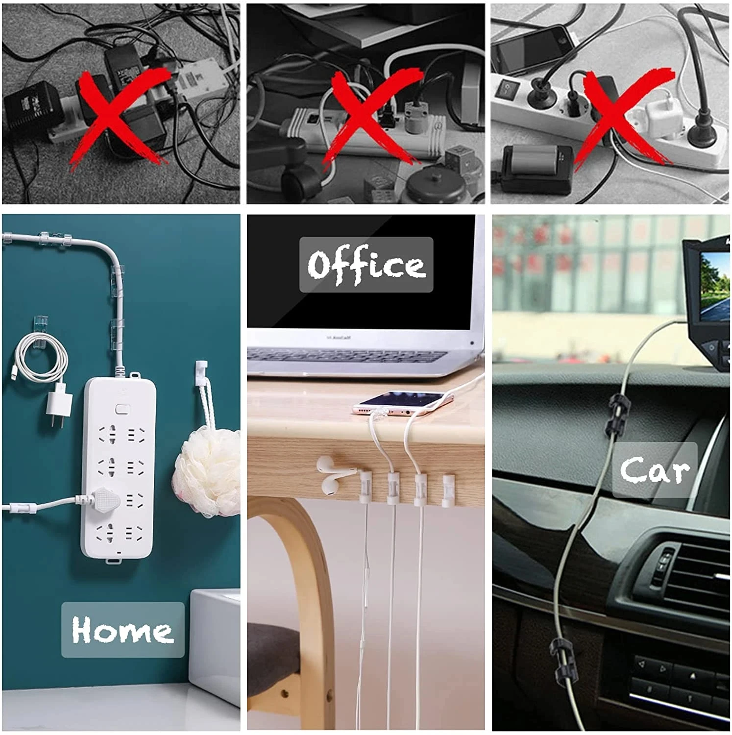 Cable Clips Organizer Drop Wir - Cable Organizer review and price